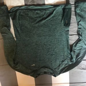 Green Nike Running Long Sleeve